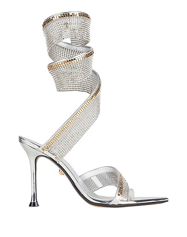 ALEVÍ Milano Sandals Silver Plastic, Leather