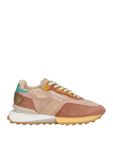 GHŌUD Venice Sneakers Taupe Leather, Textile fibres