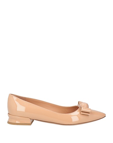 FERRAGAMO Ballet flats Blush Calfskin