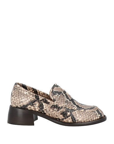 FREE LANCE Loafers Taupe Leather