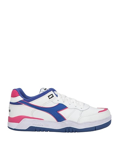 DIADORA FOOTWEAR White Leather, Textile fibers