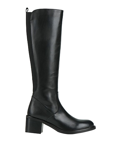 TREND Boots Black 100% Leather