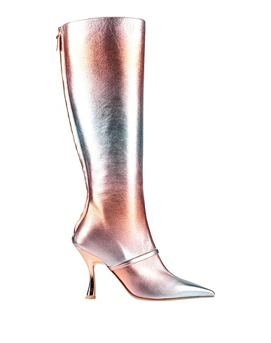 MALONE SOULIERS Boots Rose gold Leather