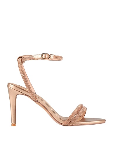 EXE' Sandals Light pink Textile fibres