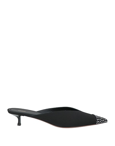 NEOUS Mules and clogs Black Textile fibers