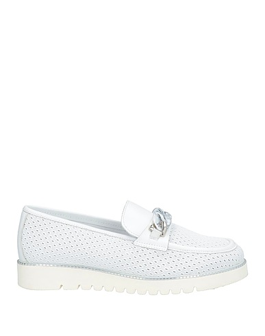 NILA & NILA Loafers White Leather