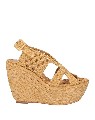 PALOMA BARCELÓ Espadrilles Sand Textile fibers