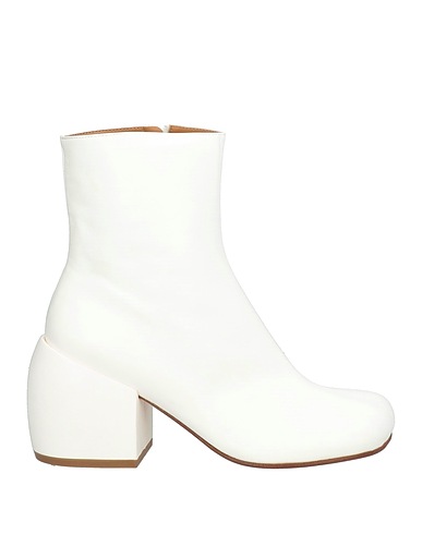 DRIES VAN NOTEN Ankle boot Ivory Leather