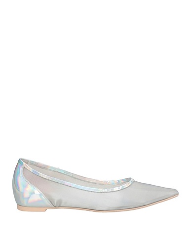 RAS Ballet flats Silver Textile fibers