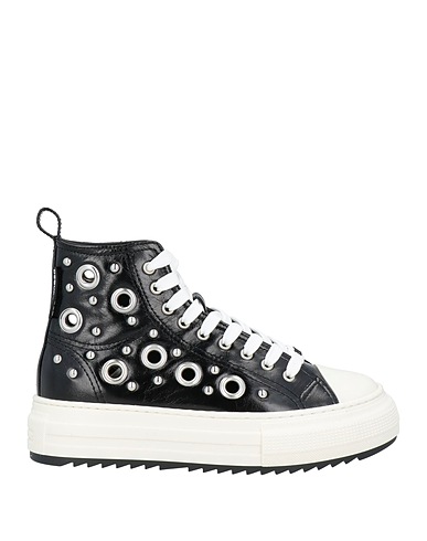 DSQUARED2 スニーカー ブラック 革（なめし加工）
