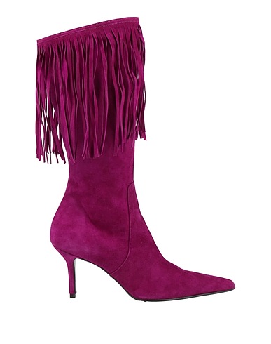 NINNI Boots Purple Leather