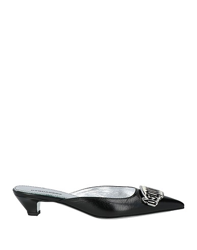 DSQUARED2 Mules and clogs Black Calfskin