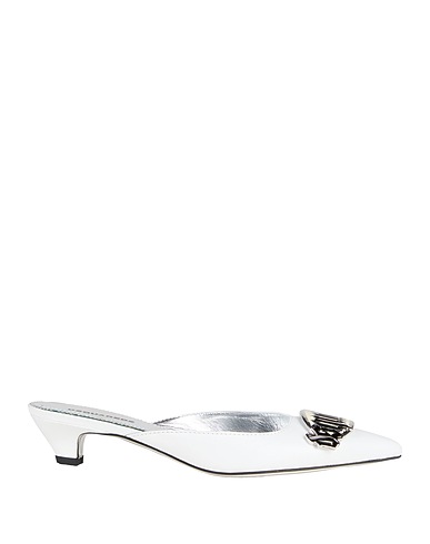 DSQUARED2 Mules and clogs White Calfskin