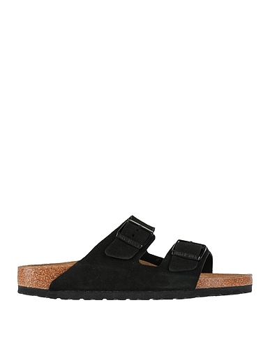 BIRKENSTOCK Sandals Black Leather