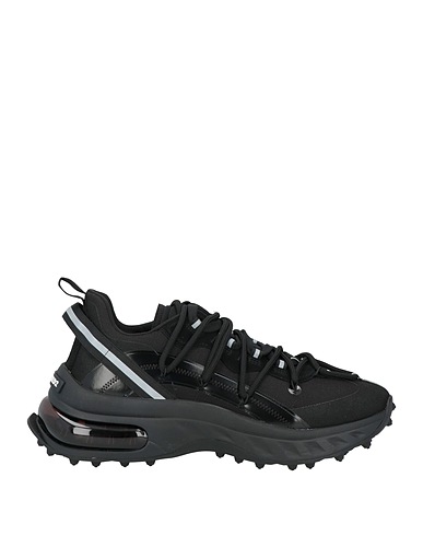 DSQUARED2 Sneakers Black Leather, Textile fibers