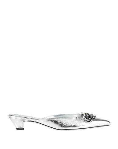 DSQUARED2 Mules and clogs Silver Leather