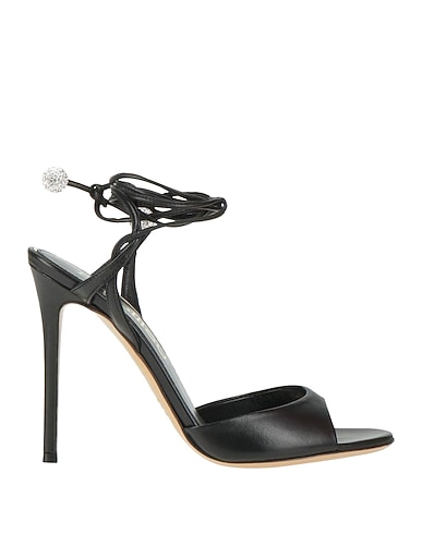 NINALILOU Sandals Black Leather