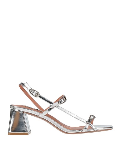 BIBI LOU Sandals Silver Leather