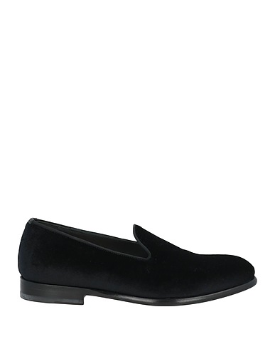 FRANCESCO PACE Mocassino Nero Fibre tessili
