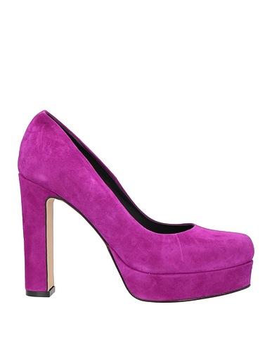 ANDREA PINTO Court Purple Leather