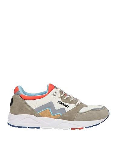 KARHU Sneakers Sage green Leather, Textile fibres