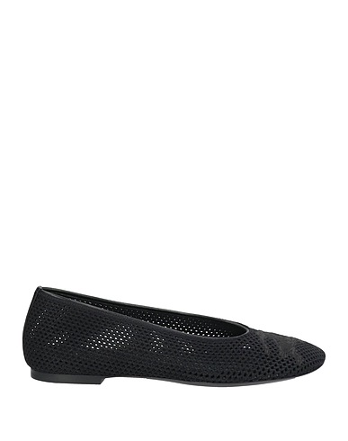 BURBERRY Ballerinas Schwarz Gewebefasern