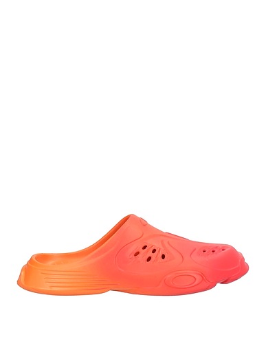 OAKLEY Mules and clogs Orange Rubber
