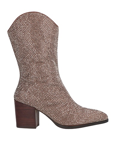 PEDRO MIRALLES Ankle boot Khaki Leather, Other Fibres