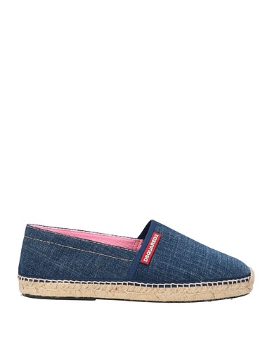 DSQUARED2 Espadrilles Blue Textile fibres