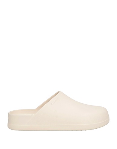 CROCS Mules und Clogs Elfenbein Gummi