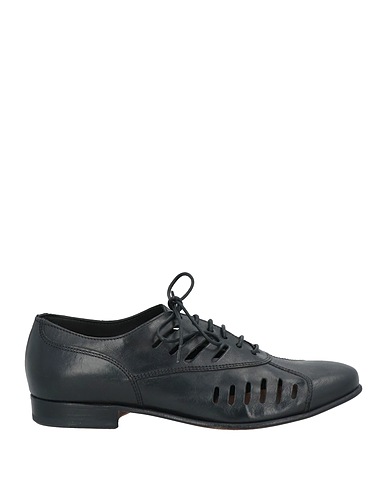 SEBOY'S Laced shoes Black Leather