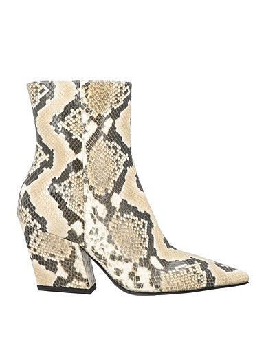 GIAMPAOLO VIOZZI Ankle boot Ivory Leather