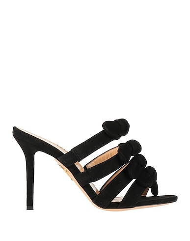 CHARLOTTE OLYMPIA Sandals Black Leather