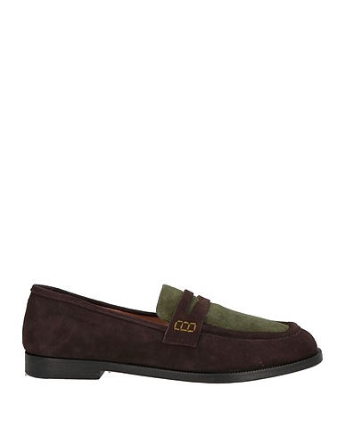 MALÌPARMI Loafers Dark brown Leather
