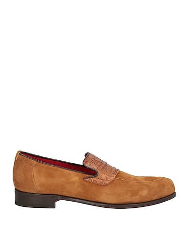 GRANO Loafers Camel Leather