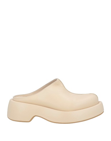 PALOMA BARCELÓ Mules and clogs Ivory Leather