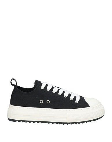 DSQUARED2 FOOTWEAR Black Textile fibers