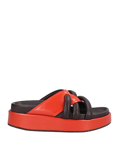 DRIES VAN NOTEN Sandals Dark brown Leather