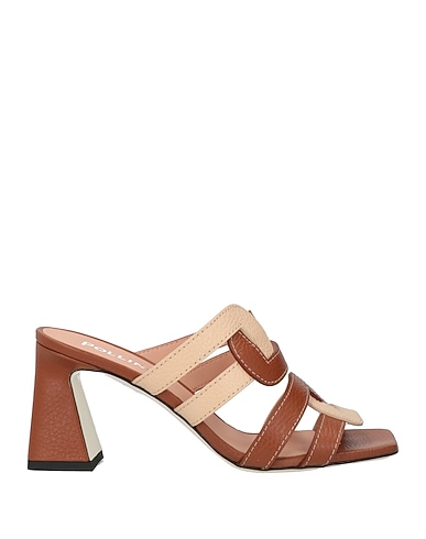 POLLINI Sandals Leather