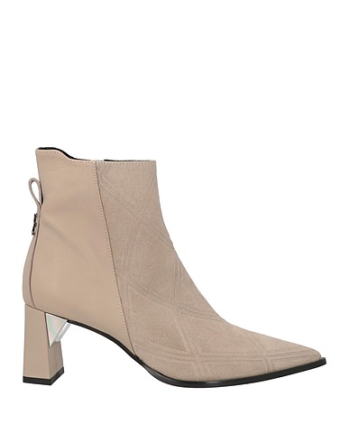 EZZIO Ankle boot Beige Leather