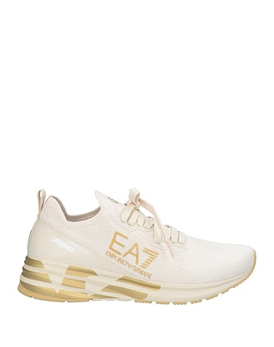 EA7 Sneakers Avorio 100% Poliestere, Poliuretano termoplastico