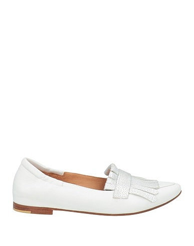 MARA BINI Mocassino Bianco Pelle