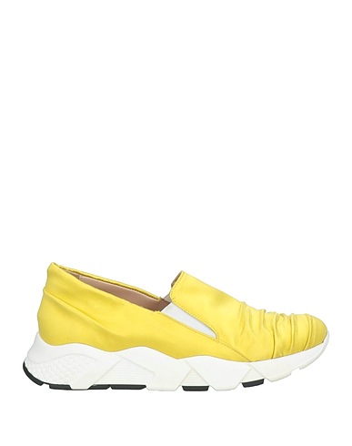 NORMA J.BAKER Sneakers Lime green Textile fibers