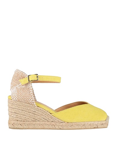 CASTAÑER Espadrilles Lime green Textile fibers