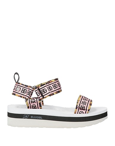 BLUGIRL Sandals Pink Textile fibres