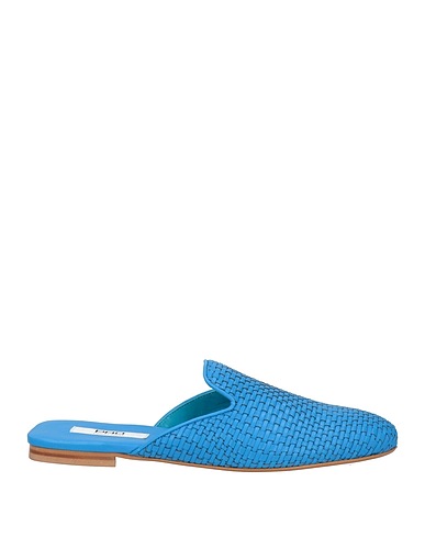 PAO PIANO ZERO Mules and clogs Azure Leather