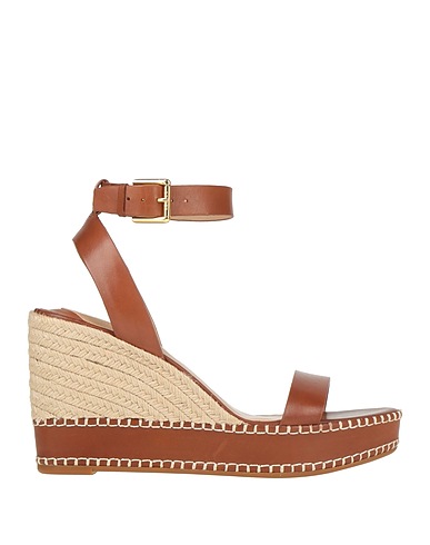 LAUREN RALPH LAUREN Espadrilles Brown Leather
