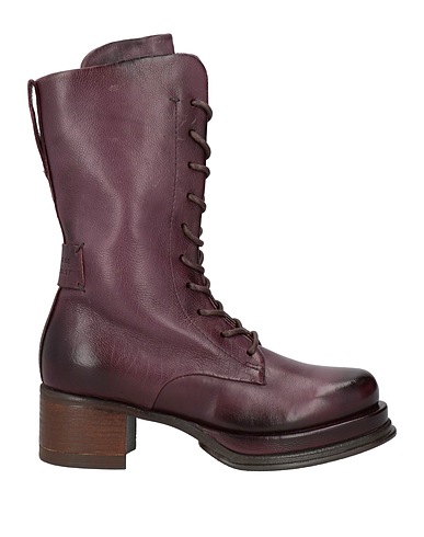 A.S.98 Ankle boot Plum Leather
