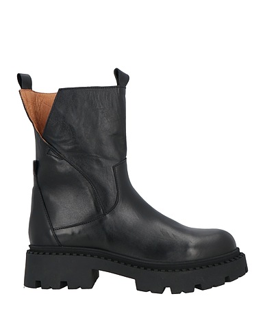 POÈME 1420 Ankle boot Black Leather