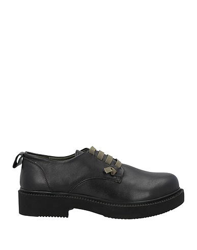 EPOCHE' XI Laced shoes Black Leather